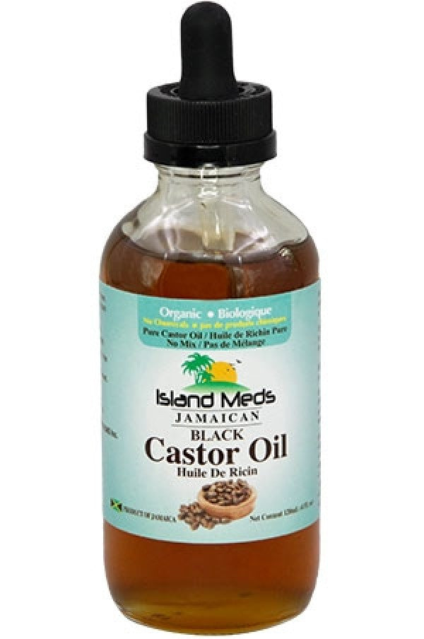 Island Meds-2 Jamaican Black Caster Oil-Blue(4oz)