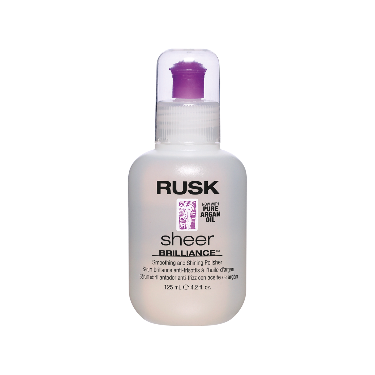 Rusk Sheer Brilliance w/Argan Oil 4.2 fl. oz.