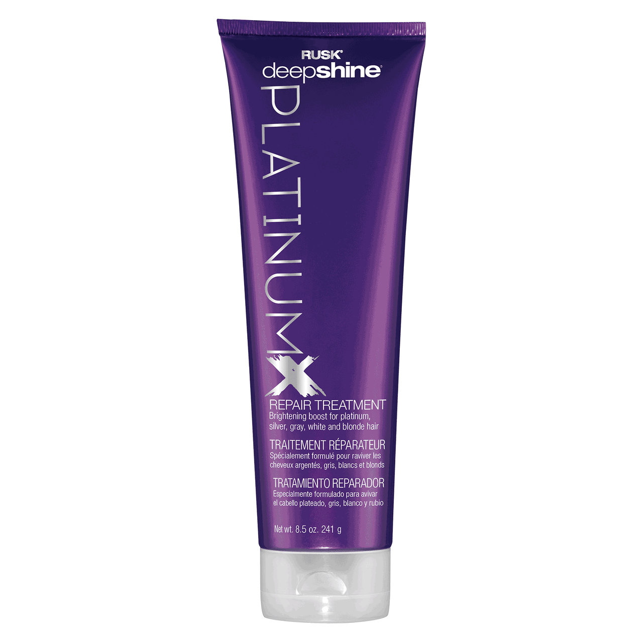 Rusk Deepshine PlatinumX Repair Treatment 8.5 fl. oz.