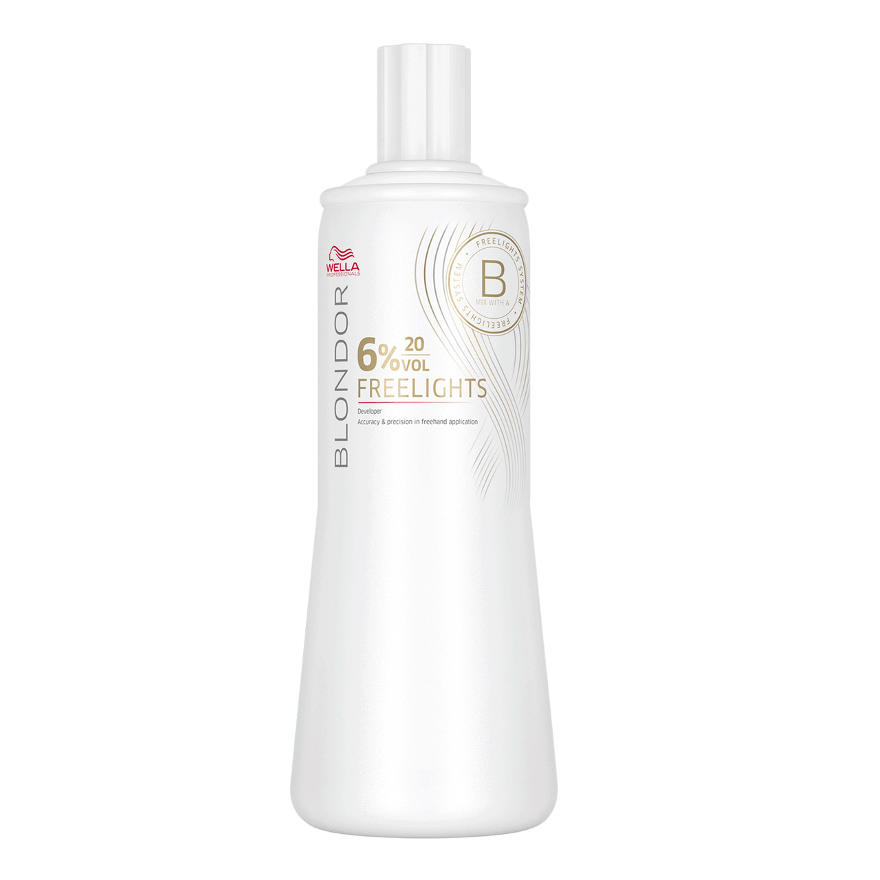Wella Freelights Developer 20 Volume/6% 33.8 fl. oz.