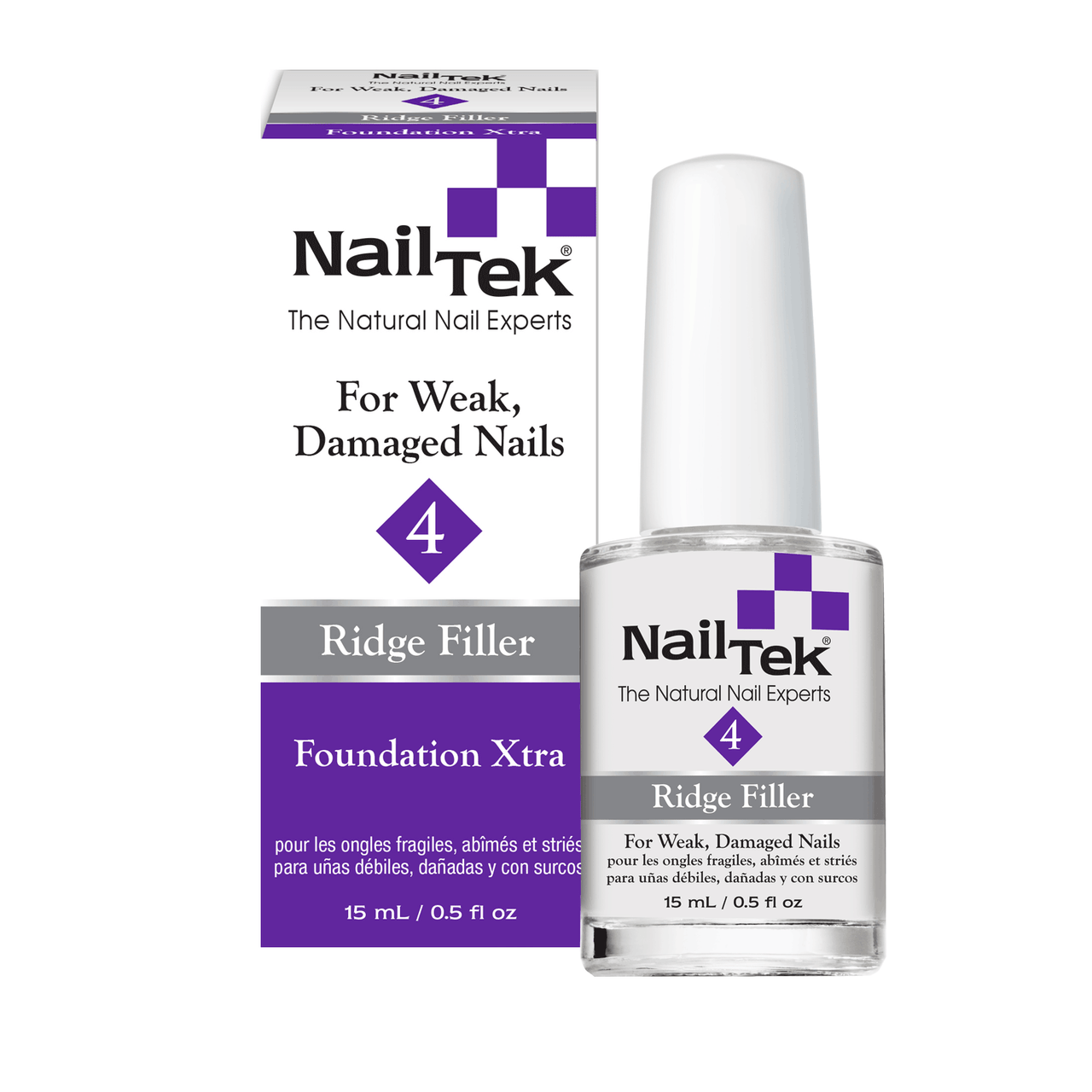Nail Tek Foundation Xtra 4 - Ridge Filler .5 fl. oz.
