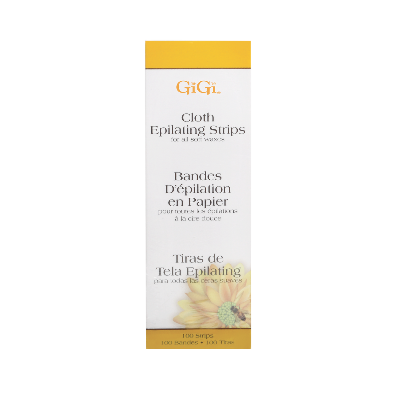 GiGi Small Cloth Epilating Strips 100 Count