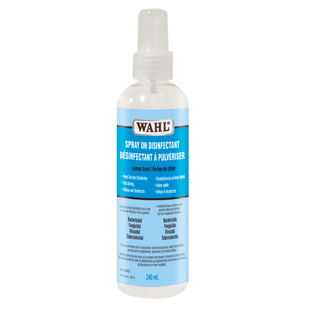 Wahl Canada Spray on Disinfectant 240 ml
