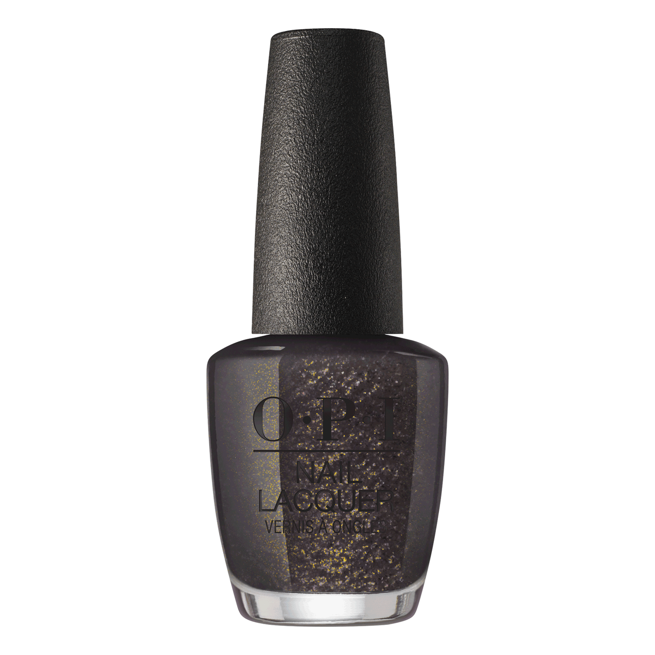 Metallic black store nail polish opi