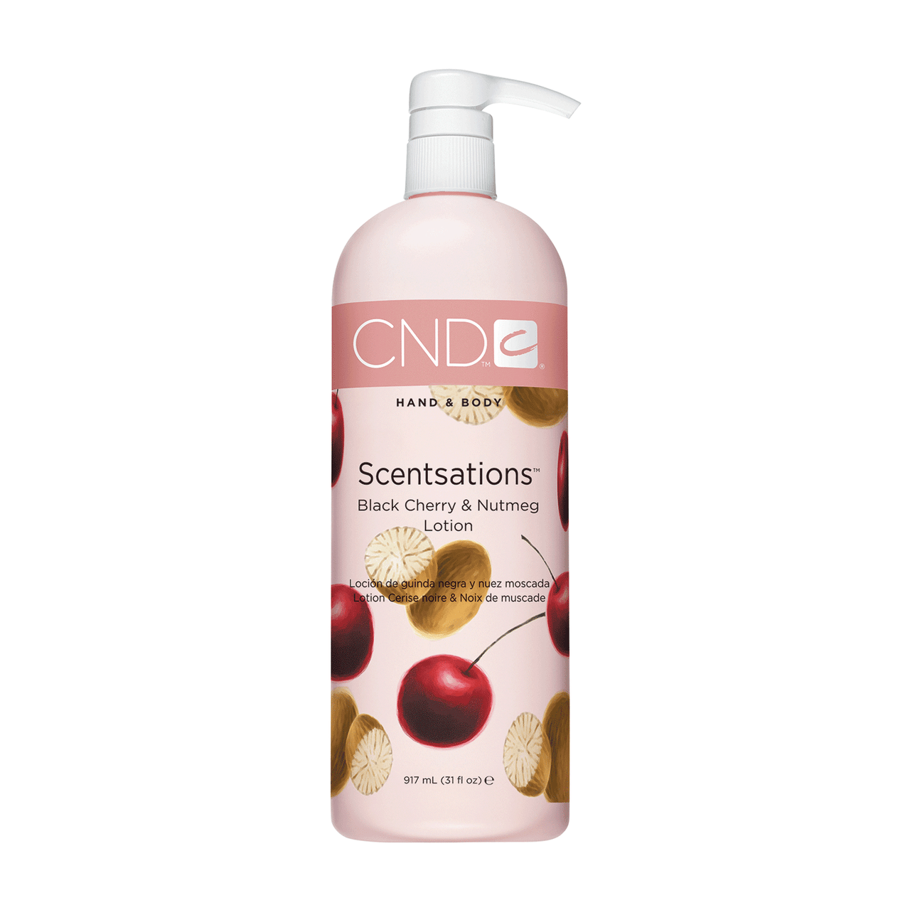 CND Black Cherry & Nutmeg Lotions 31 fl. oz.
