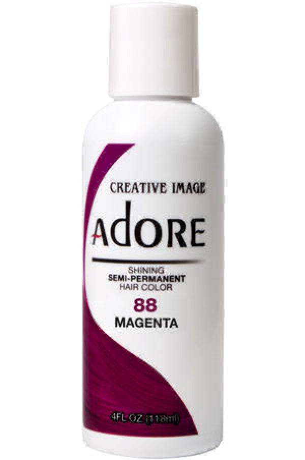 Adore-1 Semi Permanent Hair Color (4 oz)- 88 Magenta