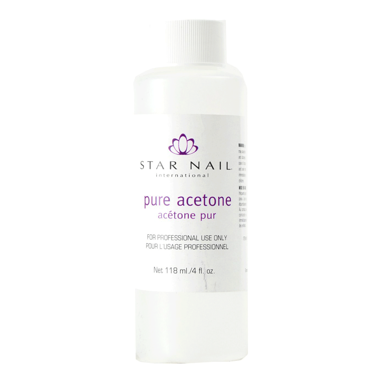 Star Nail Canada Pure Acetone with pump 4 fl. oz.