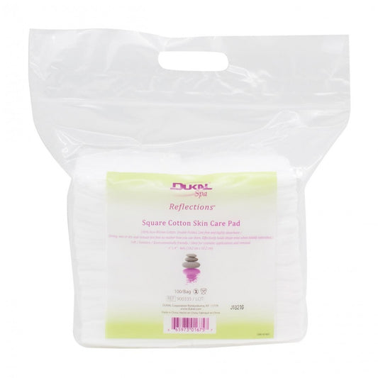 Dukal Square Cotton Skin Care Pad 100/Bag,