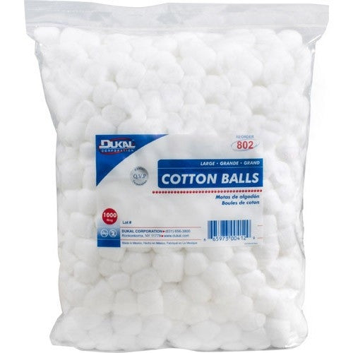 Dukal Cotton Balls Large 1000-pack