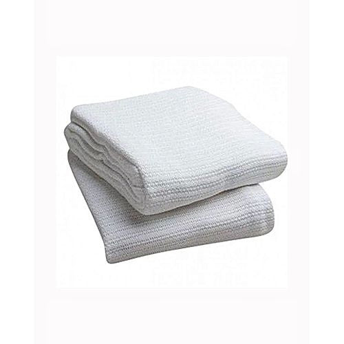 LinenSense White Thermal Blanket 80" x 80" - TB-01-W