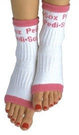 Original Pedi-Sox White/Pink Trim PS-105