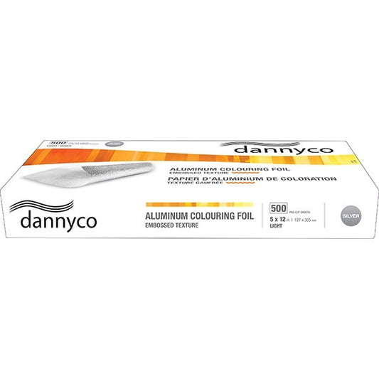 Dannyco Aluminum Colouring Foil 500sheets Silver Light 27038