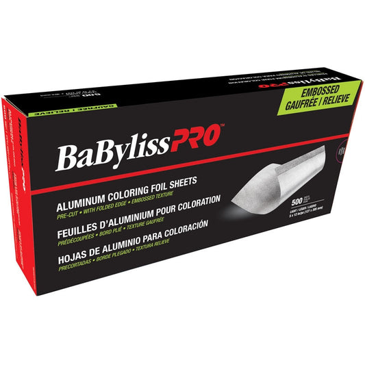 BaBylissPROEmbossed Aluminum Coloring Foil,500ct Light-36735