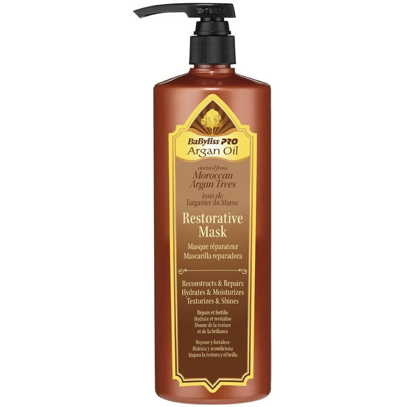 BabylissPRO Argan Oil Restorative Mask 20 oz BAOILRM20/37790