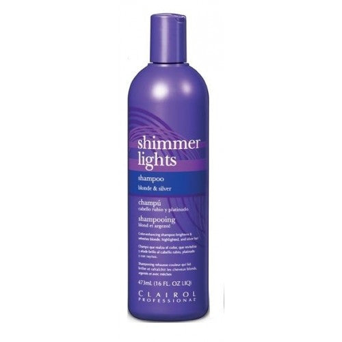Clairol Shimmer Lights Shampoo Blonde & Silver 8 fl oz 78172