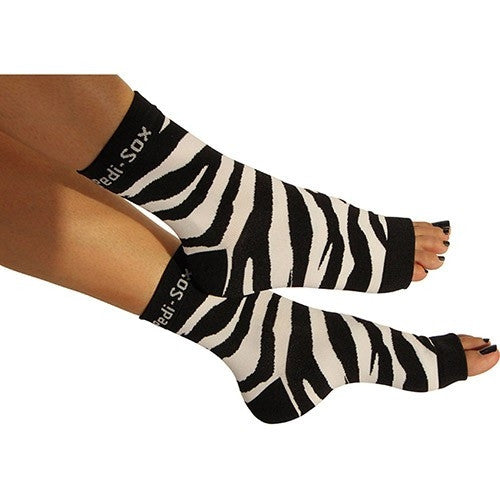 Ultra Pedi-Sox Wild Zebra - B/W PS-U-910