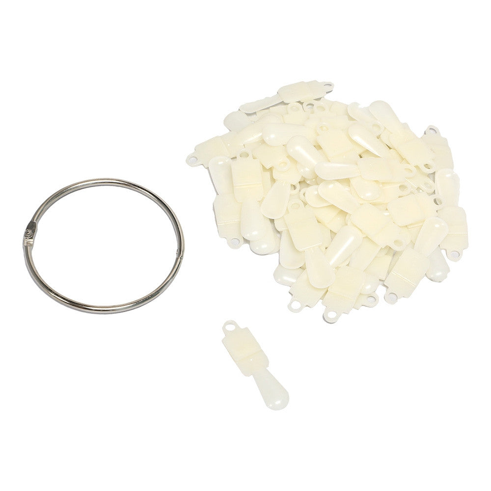 50-Tip In-A-Ring Compact Style Natural PD116NT