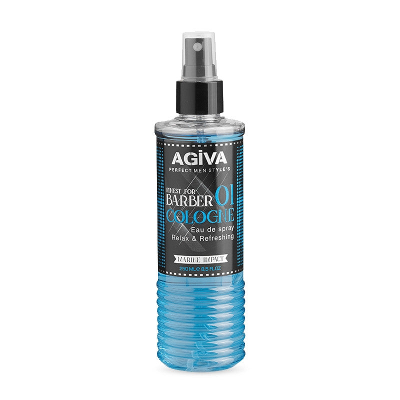 Agiva - Aftershave Spray Cologne - Blue - 250ml