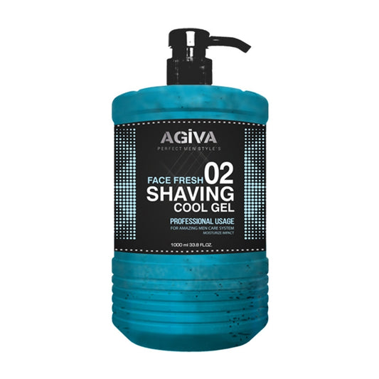 Agiva - (5+1) Shaving Gel 02 Cool - 1L