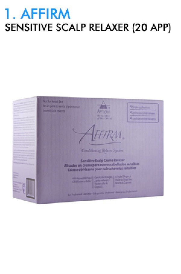 Affirm-1 Sensitive Scalp Relaxer (20 app)