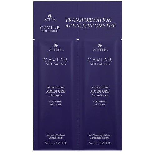 Alterna Caviar Anti-Aging Replenishing Moisture Shamp Cond Sample