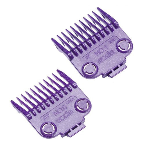 Andis Master Magnetic Comb 2pk #01900 Sizes #0 / #1