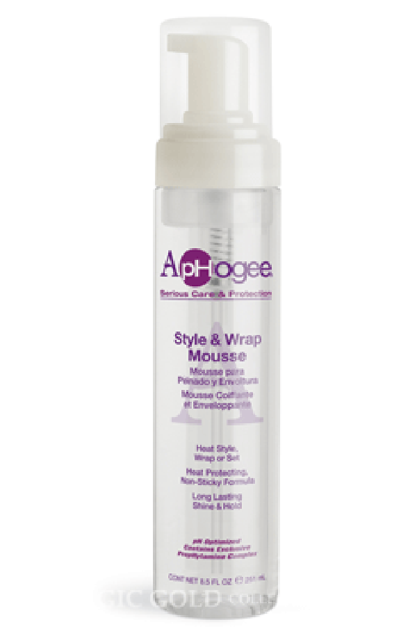 Aphogee-22 Style & Wrap Mousse (8.5 oz)