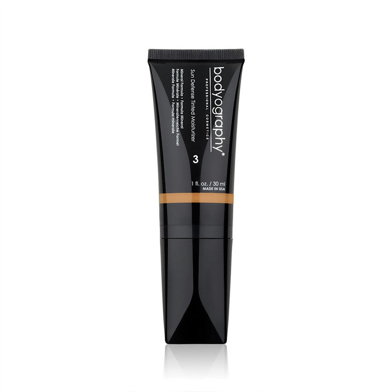 Bodyography - Tinted Moisturizer Sun Defense - #3 Dark