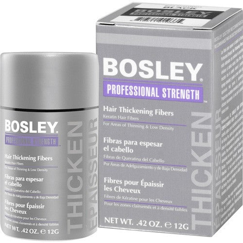 Bosley Pro - Hair Thickening Fibers - Black - 0.32oz