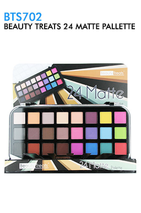 BTS702-32 Beauty Treats 24 Matte Pallette