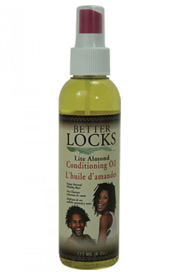 Better Locks-4 Lite Almond Conditioning Oil (6 oz)