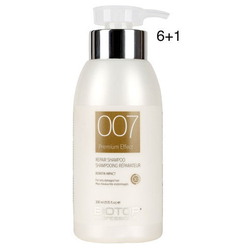 Biotop Professional 007 Keratin Shampoo 11.2oz Year Round Offer 6+1