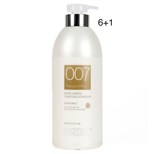 Biotop Professional 007 Keratin Shampoo 33.8oz Year Round Offer 6+1