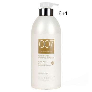 Biotop Professional 007 Keratin Shampoo 33.8oz Year Round Offer 6+1