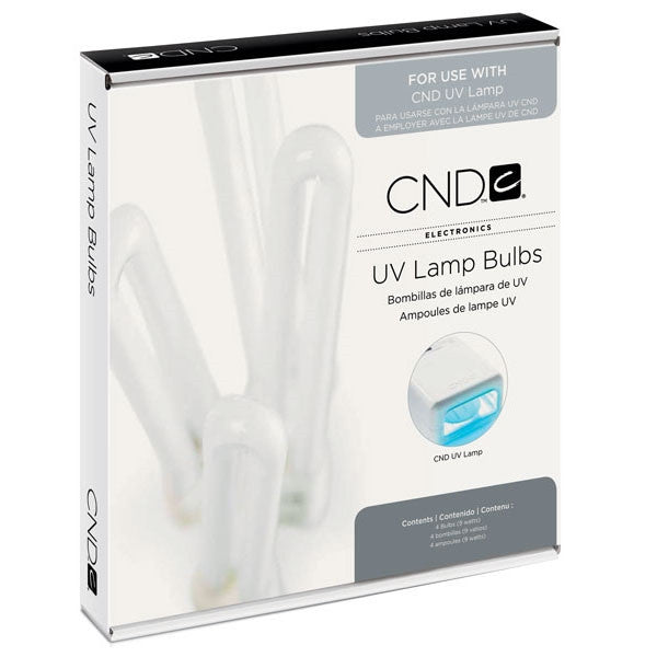 CND - UV Lamp 9 Watt Bulbs Replacement - 4/pack