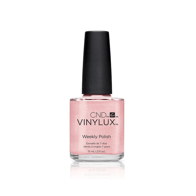 CND - Vinylux Weekly Polish - Grapefruit Sparkle - 15ml