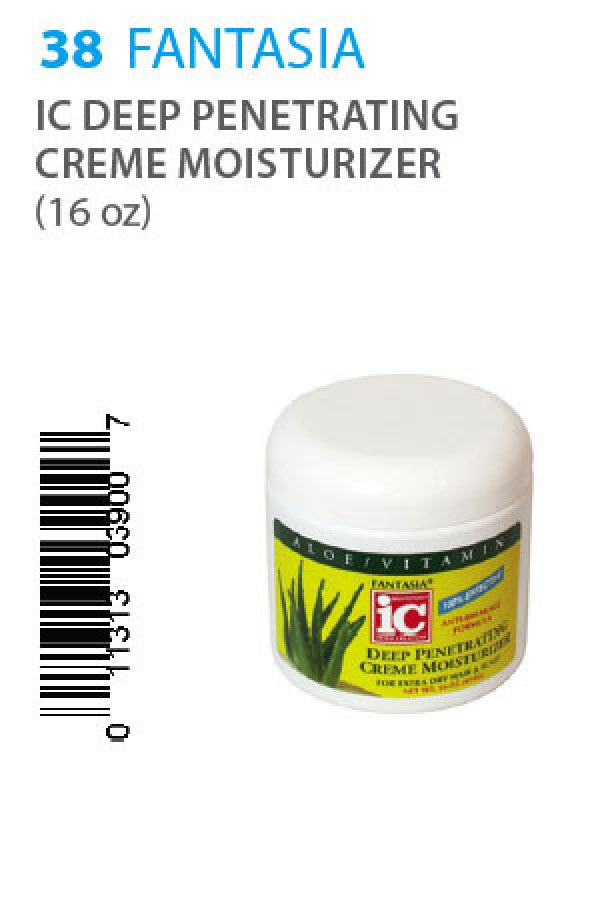 Fantasia-38 IC Deep Penetrating Creme Moisturizer (16oz)