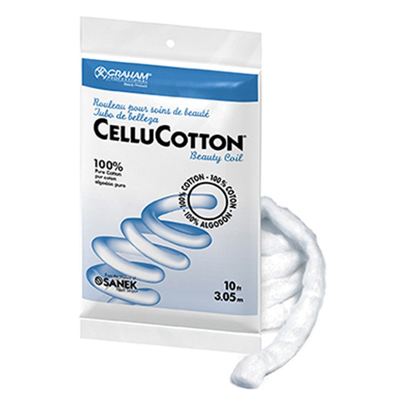 Graham Beauty - CelluCotton Coils - Pure - 10 ft/bag