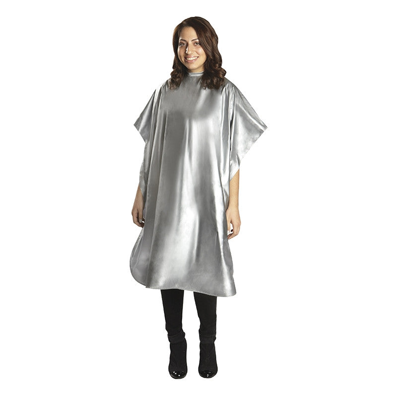 BaBylissPRO - Soft Vinyl Cape - 36x56 - Silver