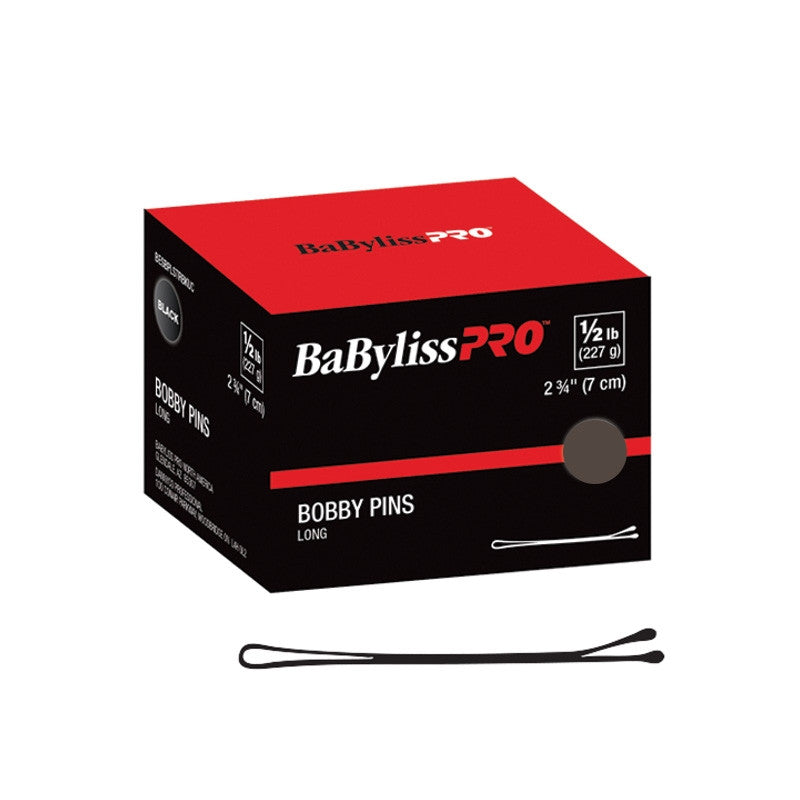 BaBylissPRO - 2-3/4 Long Flat Bobby Pin - Brown - 1/2lb