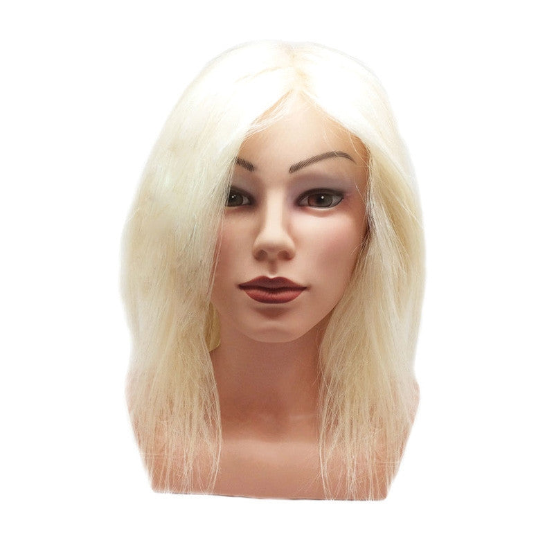 Mannequin Head for Hair Styling *Perfect for Beauty School Students, Human  Hair - Dutch Goat