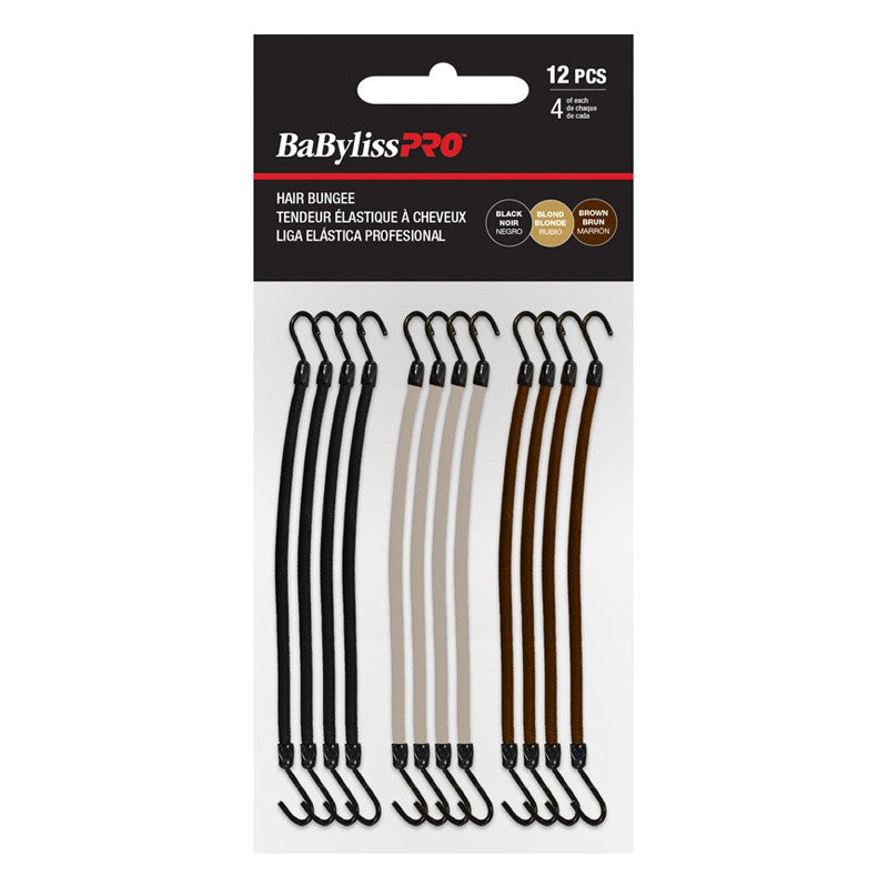 BaBylissPRO - Hair Bungees - 12pcs