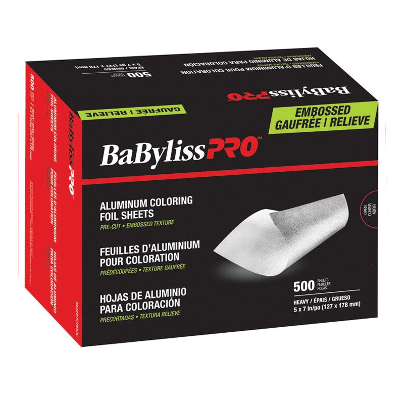 BaBylissPRO - (36613) Rough Pre-Cut Foil - 5x7 - Heavy
