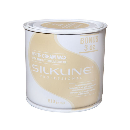 Silkline - White Cream Wax w/ Zinc Oxide - 18oz