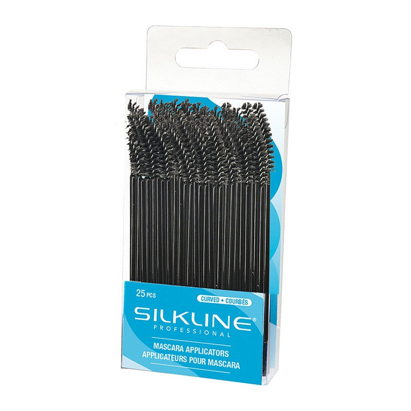 Silkline - Curved Mascara Applicators - 25/pk
