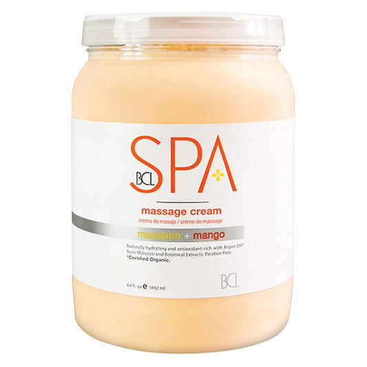 BCL Spa - Mandarin Mango Massage Cream - 64oz
