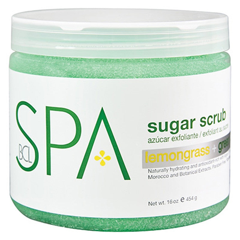 BCL Spa - Lemongrass Green Tea Sugar Scrub - 16oz