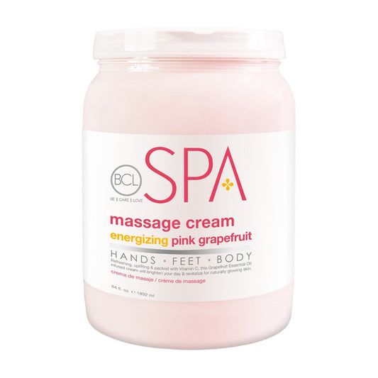 BCL Spa - Pink Grapefruit Massage Cream - 64oz
