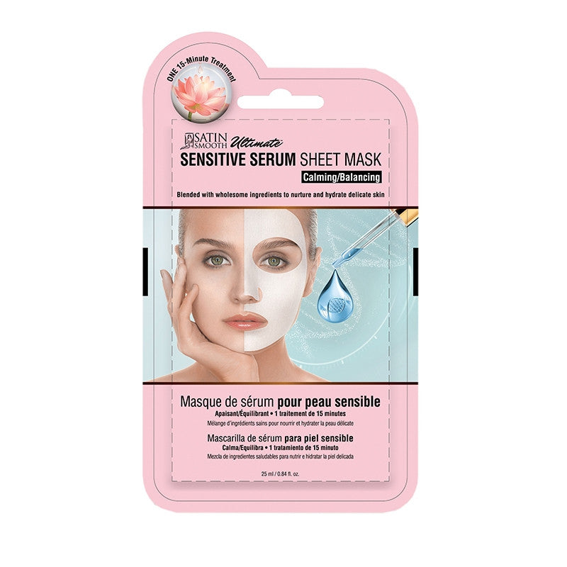 Satin Smooth - Sensitive Serum Mask 1pc