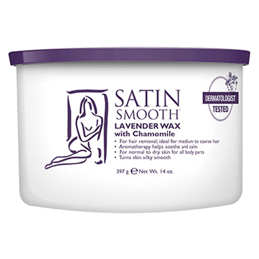Satin Smooth - Lavender & Chamomile Cream Wax - 14oz